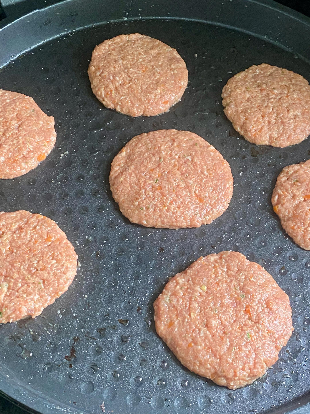牛肉饼汉堡🍔肉饼 减肥必备的做法 步骤4