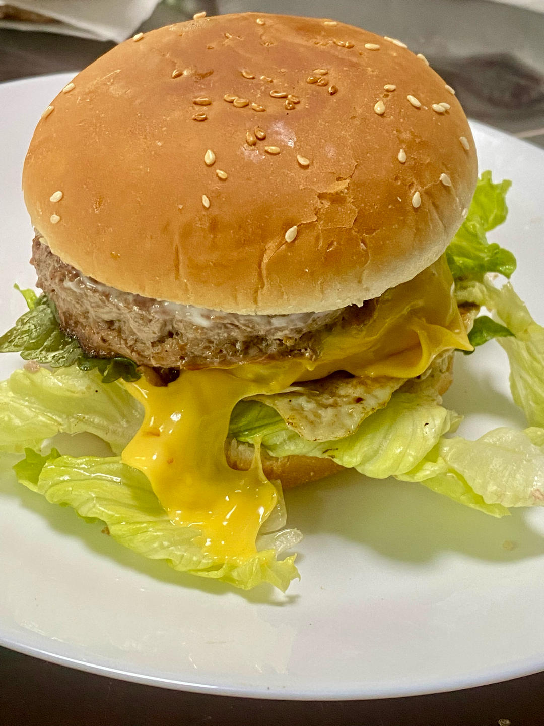 牛肉饼汉堡🍔肉饼 减肥必备的做法 步骤6
