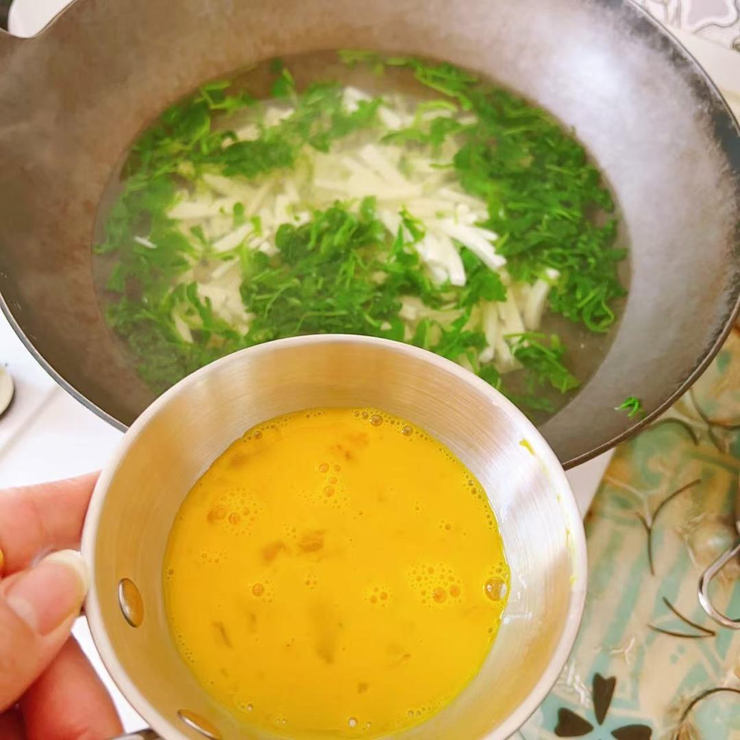 荠菜豆腐汤(清淡&减脂瘦身)的做法 步骤8