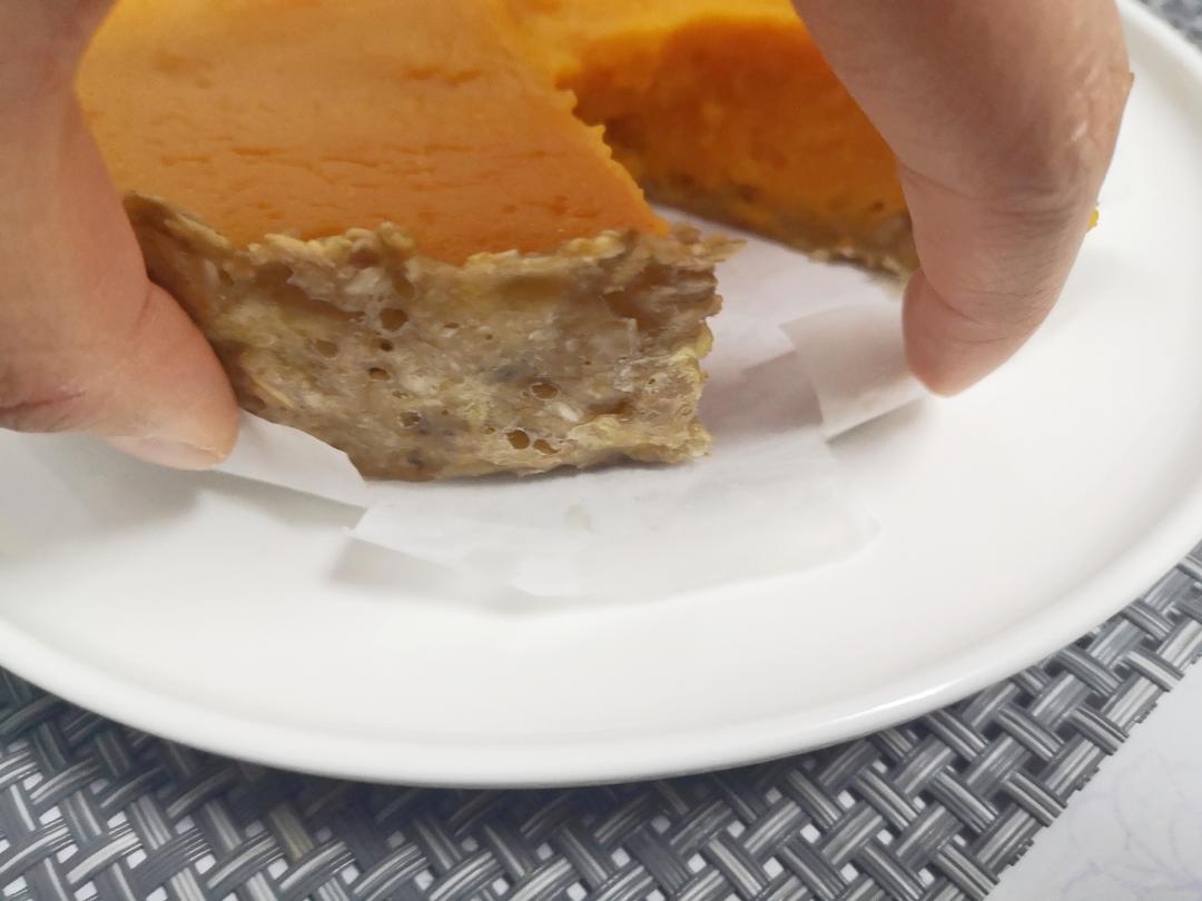 【瘦身友好】燕麦南瓜派的做法 步骤1