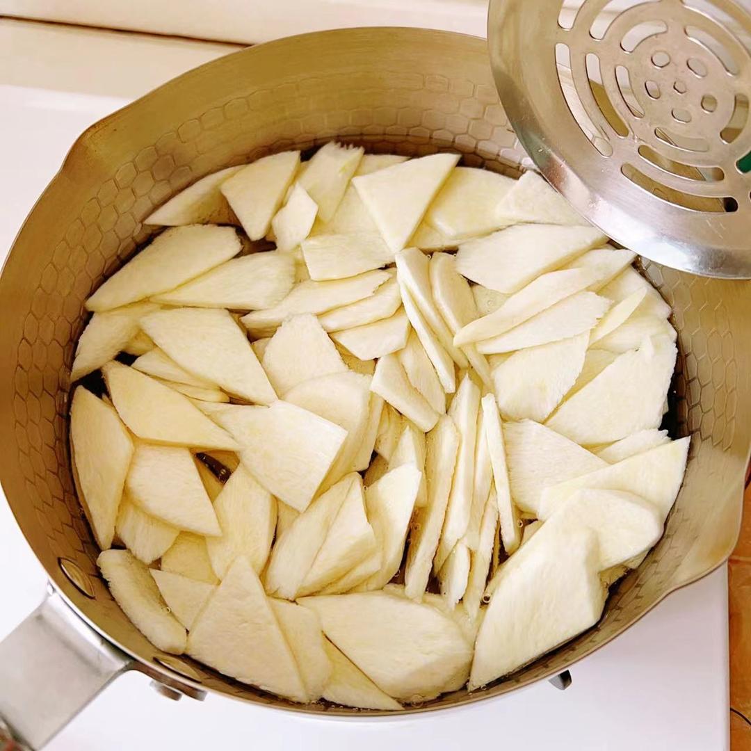 茭白水晶鱿鱼(瘦身减脂)的做法 步骤5