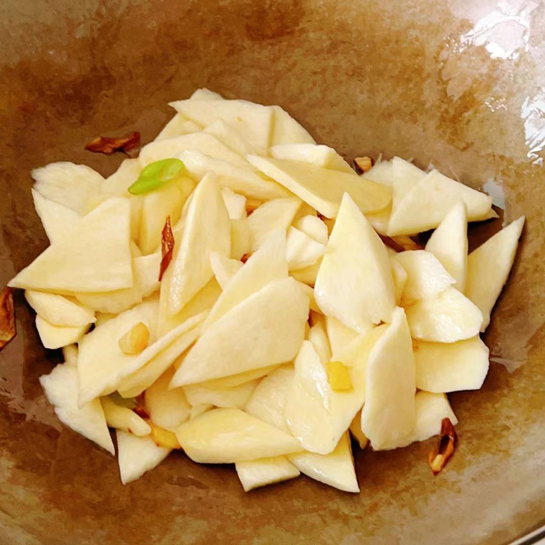 茭白水晶鱿鱼(瘦身减脂)的做法 步骤7