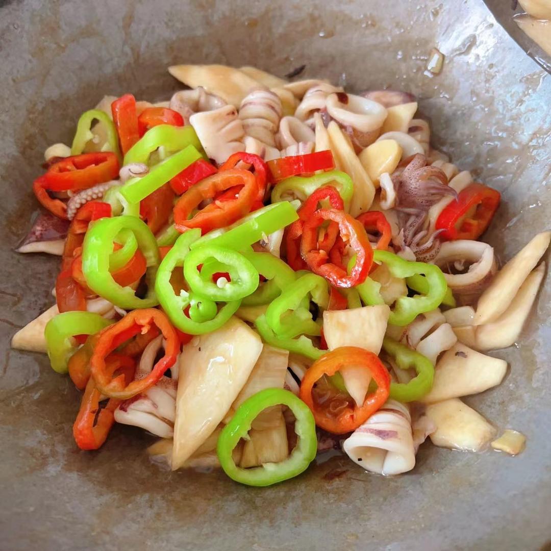 茭白水晶鱿鱼(瘦身减脂)的做法 步骤10