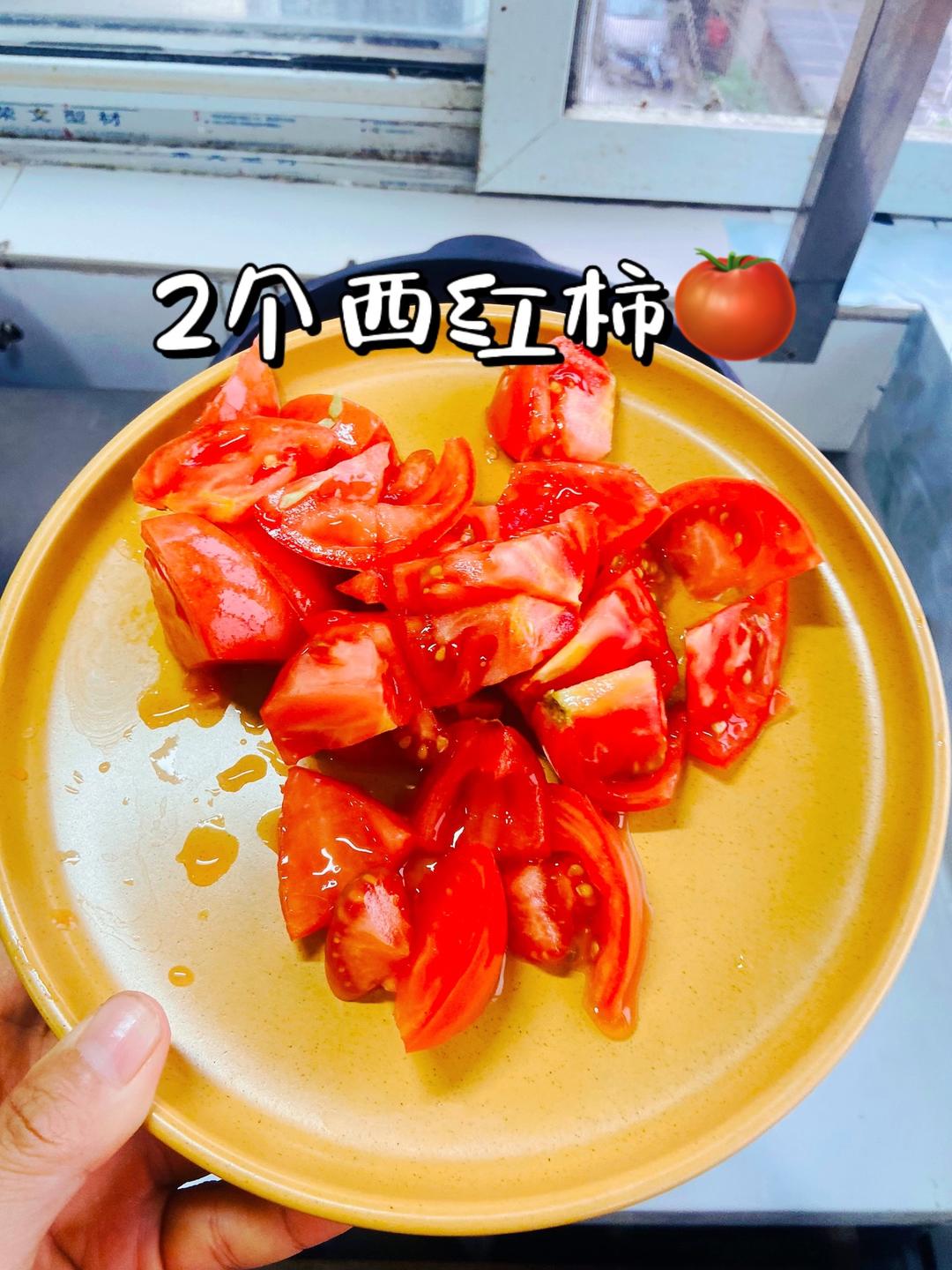 减肥轻食菜谱～西红柿鸡蛋莜面鱼鱼的做法 步骤4