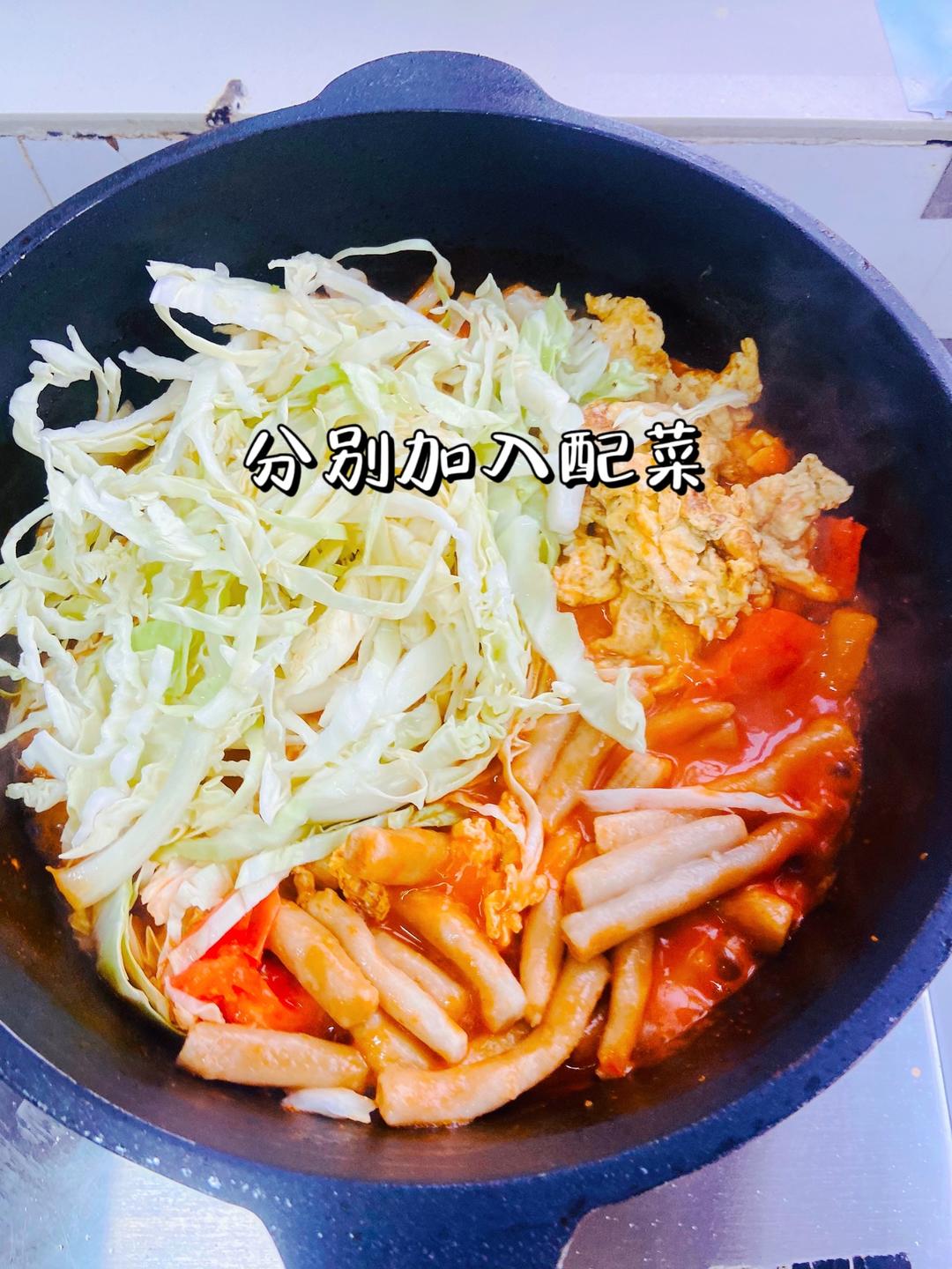 减肥轻食菜谱～西红柿鸡蛋莜面鱼鱼的做法 步骤10