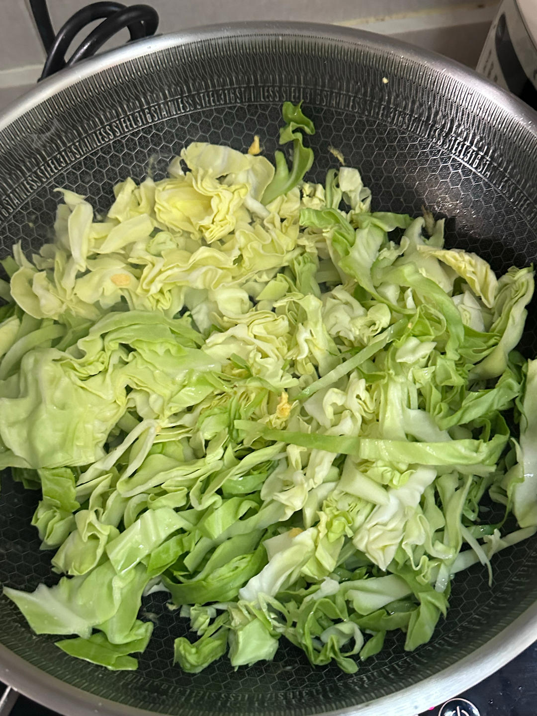 包菜炒豆皮鸡蛋（减脂餐）的做法 步骤11