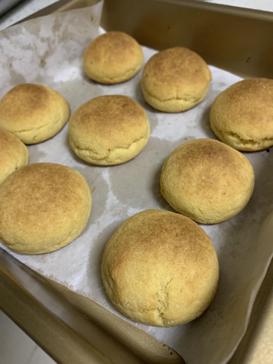 懒人生酮：为消耗淡奶油而生的奶油餐包（减肥主食）的做法 步骤8