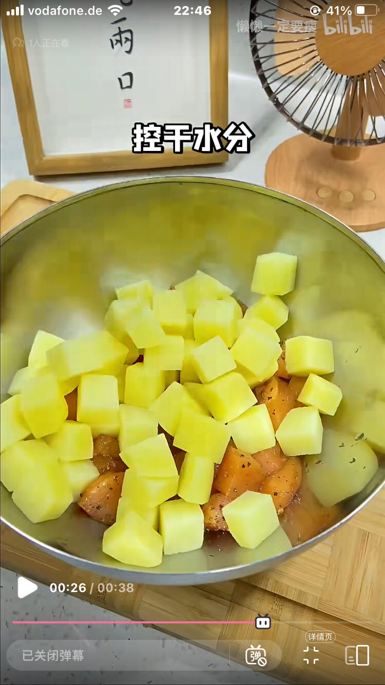 减脂餐-鸡肉土豆塔的做法 步骤6