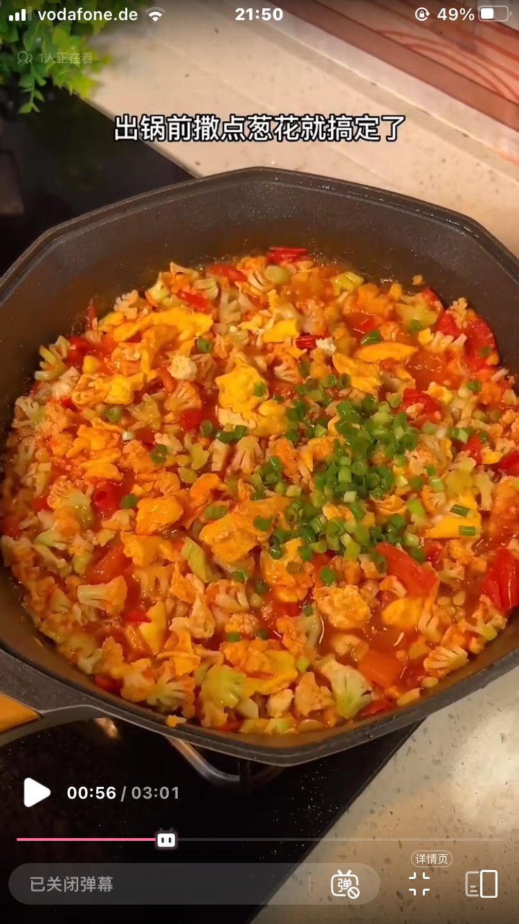 减脂餐-番茄无米炒饭的做法 步骤12