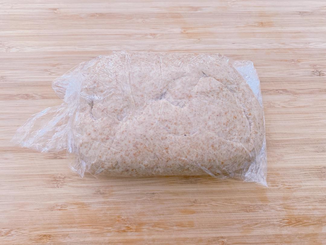 全麦油条 最好的方子 蓬松酥脆 减肥减脂早餐的做法 步骤13