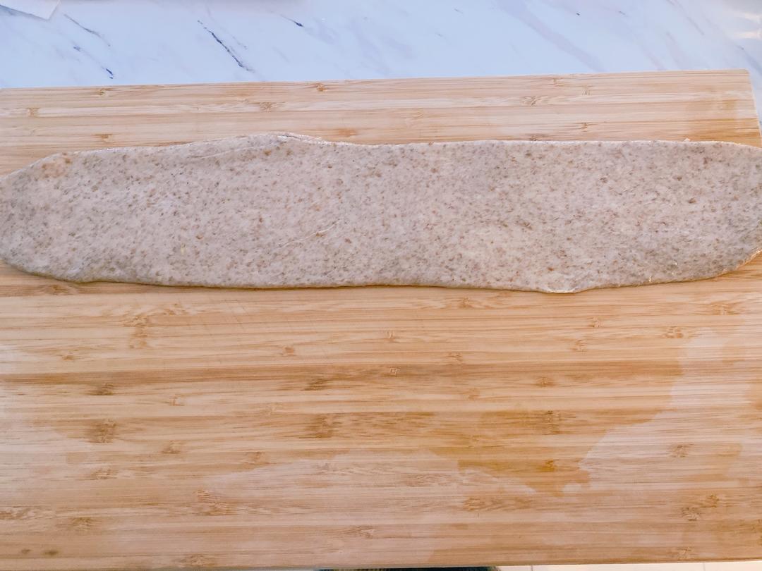 全麦油条 最好的方子 蓬松酥脆 减肥减脂早餐的做法 步骤14