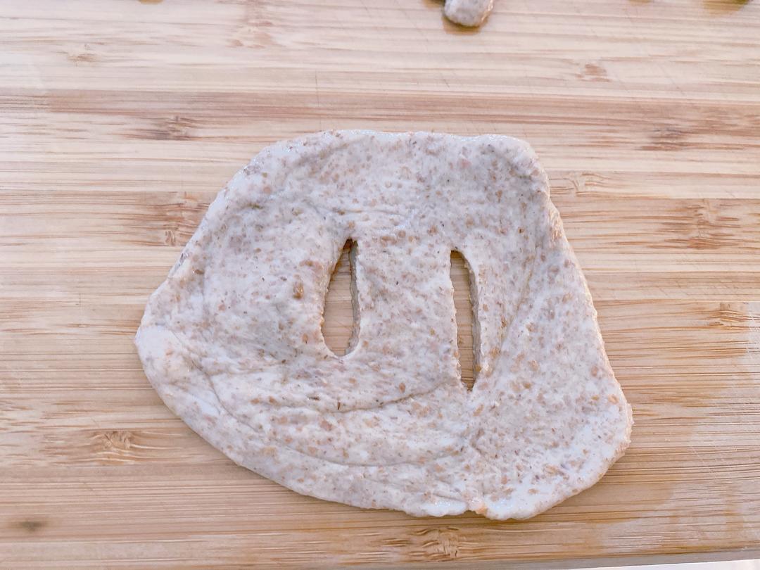 全麦油条 最好的方子 蓬松酥脆 减肥减脂早餐的做法 步骤19