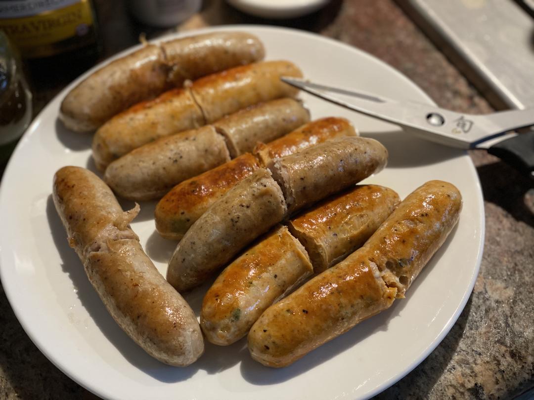 【减脂版】330卡最好吃的减肥餐，法国人的乱炖Sausage Cassoulet的做法 步骤3