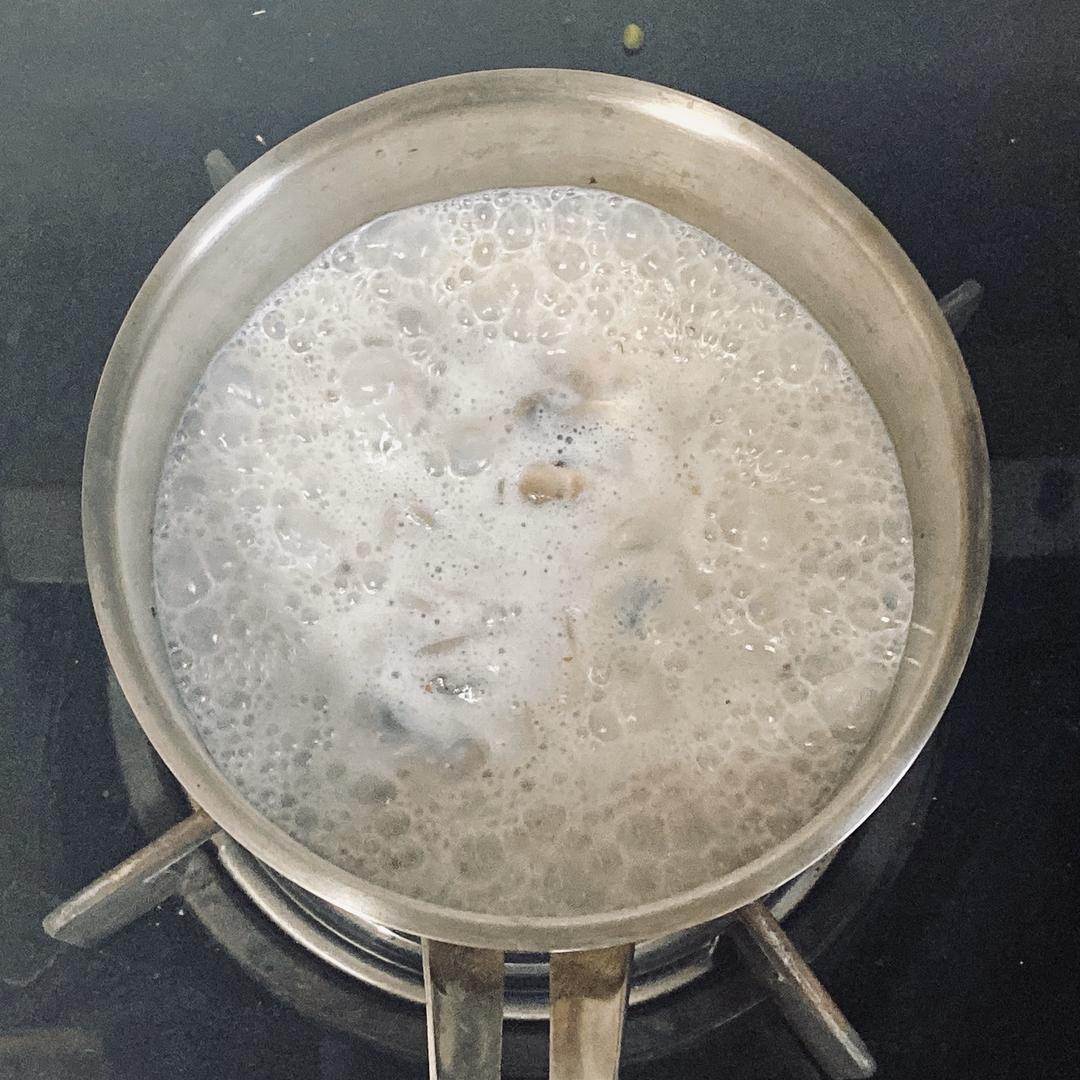 快手减肥早餐—无奶油版 蘑菇浓汤的做法 步骤5